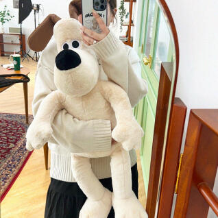 [공식정품] 특대형 월레스와 그로밋 인형 쿠션 - 80cm