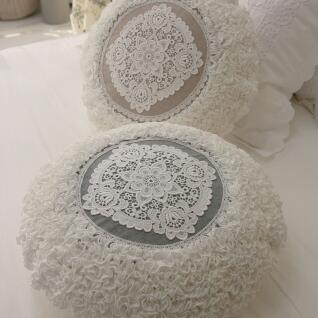 (2colors)디럭스모티브 원형쿠션(솜포함)