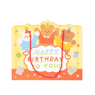 베어생축 쇼핑백 