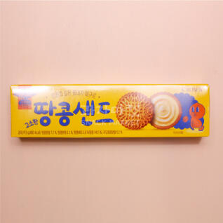 크라운 국희땅콩샌드 과자 쿠키 93gX6개