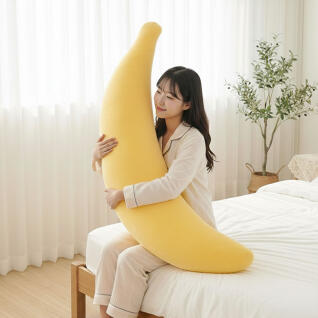 일상나눔 대왕 바나나 모찌 바디필로우