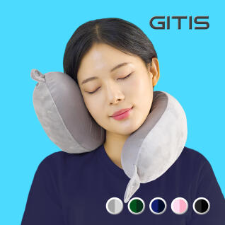 지티스 접히는 양면 목베개