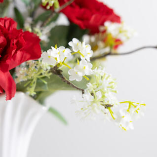 카네이션 조화 화병 set 30x46cm 인테리어 꽃 장식