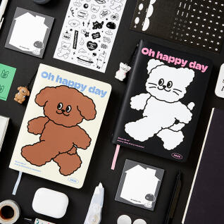 2026 오해피데이 다이어리 블랙