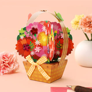 카네이션 꽃바구니 방향제 5set