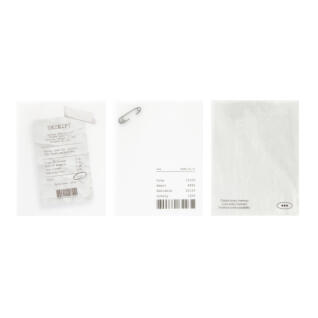 영수증 트레싱메모지