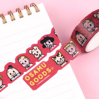 오사무굿즈 다이컷 마스킹테이프(레드)