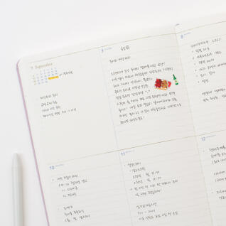 [바이.풀디자인] 기억보관함 B5 주간 2026년