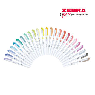 제브라 마일드라이너 형광펜 MILD LINER 파스텔