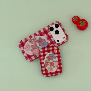gummy cookie check pattern [하드 맥세이프 보조배터리]