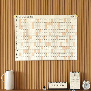 [페이퍼리안] 2026 리마인드 이얼리 캘린더 (포스터)