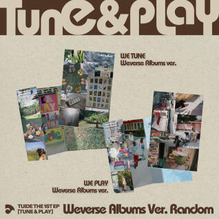 튜이드 EP 1집 [TUNE & PLAY] Weverse Albums ver. 2종 중 랜덤
