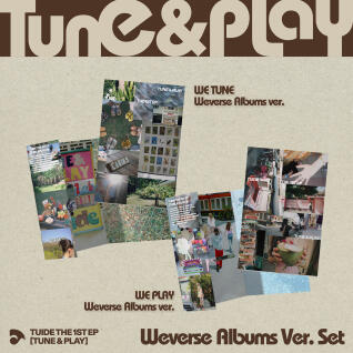 [2종SET] 튜이드 EP 1집 [TUNE & PLAY] Weverse Albums ver.