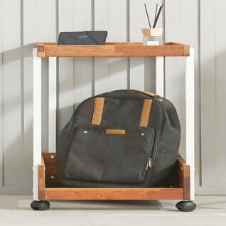 콜미 원목 협탁 2단 침대 미니 수납 선반