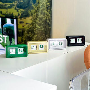 오르미 레트로 마운틴 플립 벽걸이 탁상 시계