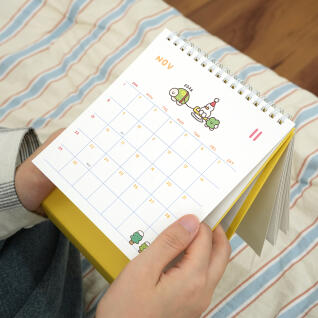 핑크풋 행부기 2026 탁상 달력