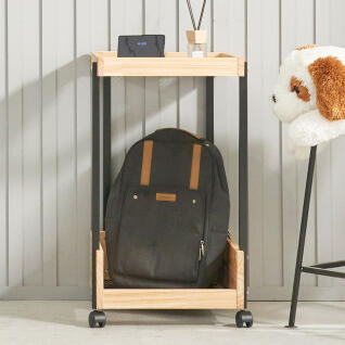 콜미 2단 선반 침대 옆 협탁 400