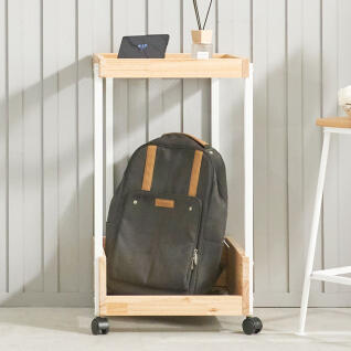 콜미 2단 선반 침대 옆 협탁 400