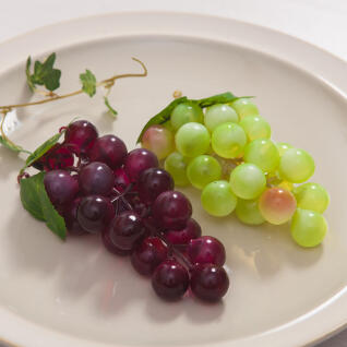 포도 모형 과일 12cm 모조 인조 가짜 장식 소품 촬영