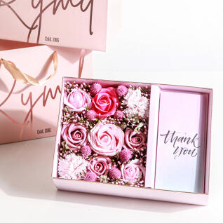 비누꽃 용돈박스 용돈봉투 2종 레드 대형