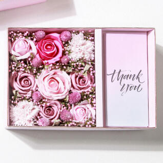 비누꽃 용돈박스 용돈봉투 2종 레드 대형