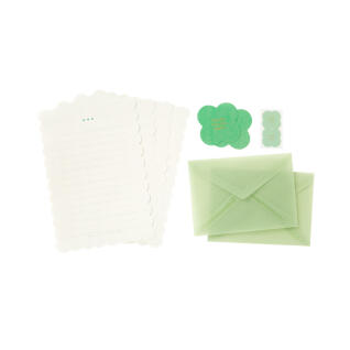 클로버돔송 트레싱편지지 