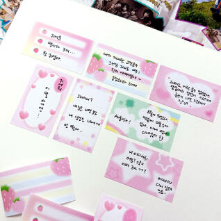 고전문구 모조지롤 이지컷 마스킹테이프