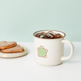 엉금이 라인머그 370ml 