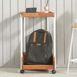 콜미 틈새 침대 옆 선반 침실 미니 협탁 원목 400