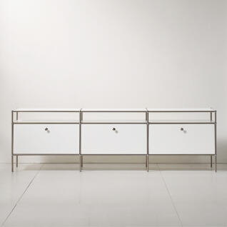 블랑코 스틸 모듈 철재 거실장 - 2020