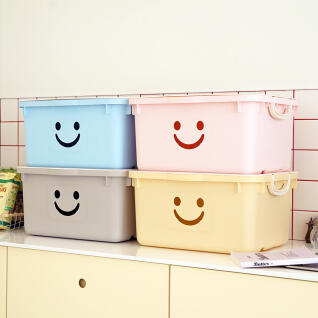 모던 와이드 해피박스 46L 1P 아이방 장난감 정리함