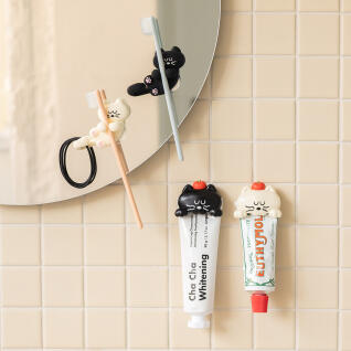Brunch Brother 모그리 칫솔걸이 & 치약걸이 세트