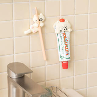 Brunch Brother 모그리 칫솔걸이 & 치약걸이 세트