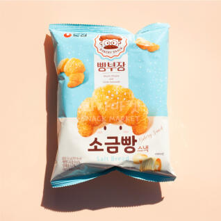 농심 빵부장 소금빵 스낵 (55g) X6개