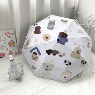 리마랑 감성 스케치 초경량 양우산 멍뭉이 우산