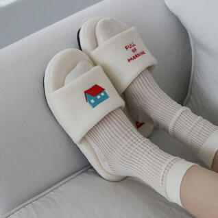 테리 메모리폼 층간소음 거실 실내화 여성용 남성용