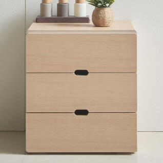 네티 원룸 작은 틈새 미니 서랍장 3단 400