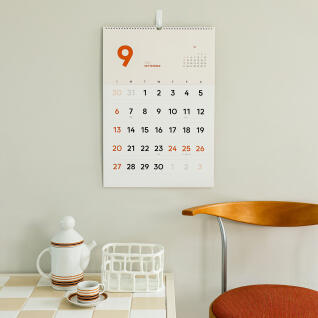 2026 워너디스 비기닝 심플 벽걸이 캘린더 1단