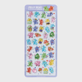 3D크리스탈 스티커 봉봉드롭 젤리베어 시리즈