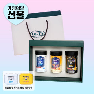 [이탈리아 허브 목캔디] 몽스 3종 선물세트(80gx3ea)