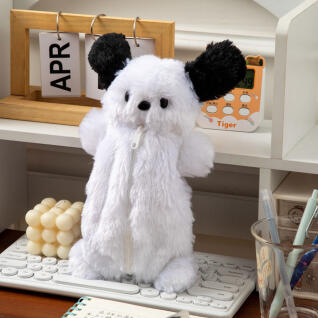 몽몽이 강아지 인형 필통 펜케이스 문구용품 파우치