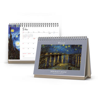 2026년 빈센트 반 고흐 명화 탁상 달력