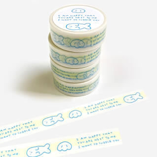 조개품은 수달 - 마스킹테이프