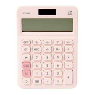 스마트 계산기 핑크 