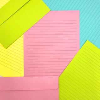 초 대용량 (64장 +32장) 8종 편지지+봉투 세트