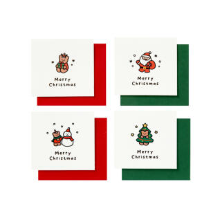 쪼말곰 카드세트 4매