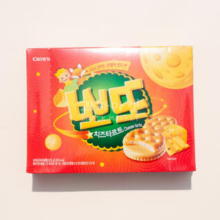 크라운 뽀또 치즈타르트 과자 322gX3개