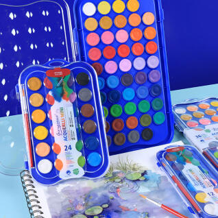 [아트필드] 아티스트 고체 수채물감 24색