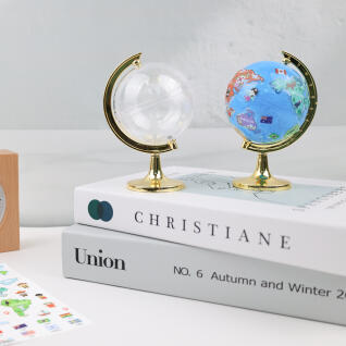 오늘놀이 DIY 지구본 세계지도 투명 스티커 포함