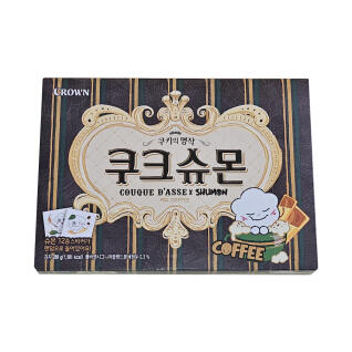 크라운 쿠크슈몬 커피 쿠키 과자 289g
